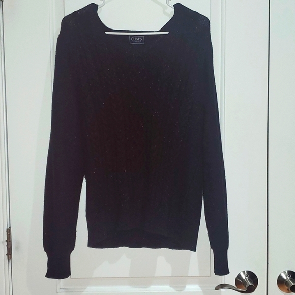 Black Sparkle Sweater - Picture 1 of 2